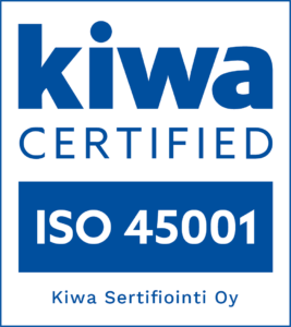 Kiwa-sertifikaatti ISO 45001