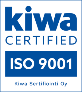 Kiwa-sertifikaatti ISO 9001