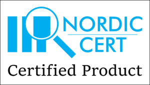 NordicCert Certified Product -sertifikaatti